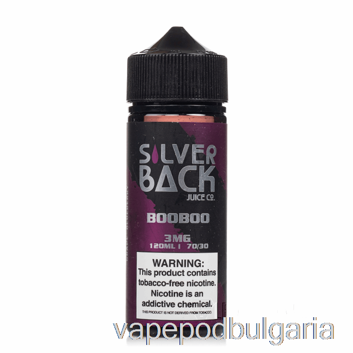 Vape Течности Booboo - Silverback Juice Co. - 120 мл 6 мг